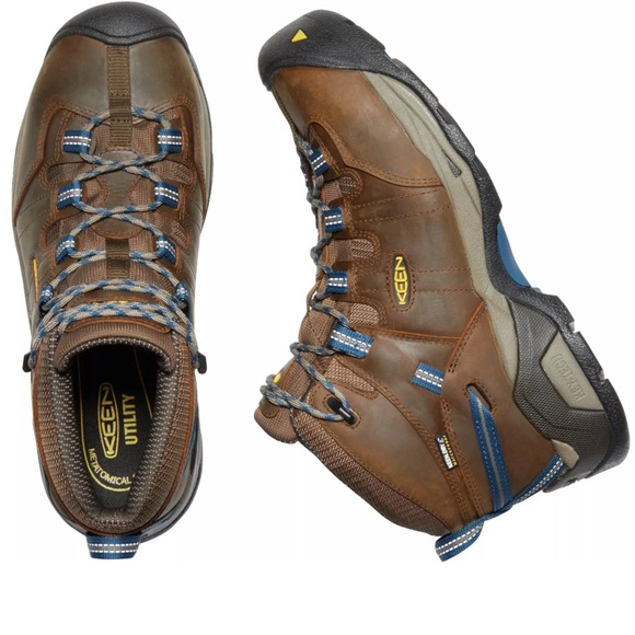 KEEN Men's Detroit XT Waterproof Steel Toe Work Boots, Size 12 - Picture 1 of 11